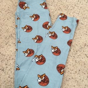 Fox OS LulaRoe leggings